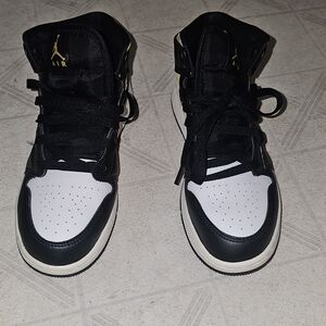 Jordan Kids Sneakers Black and White